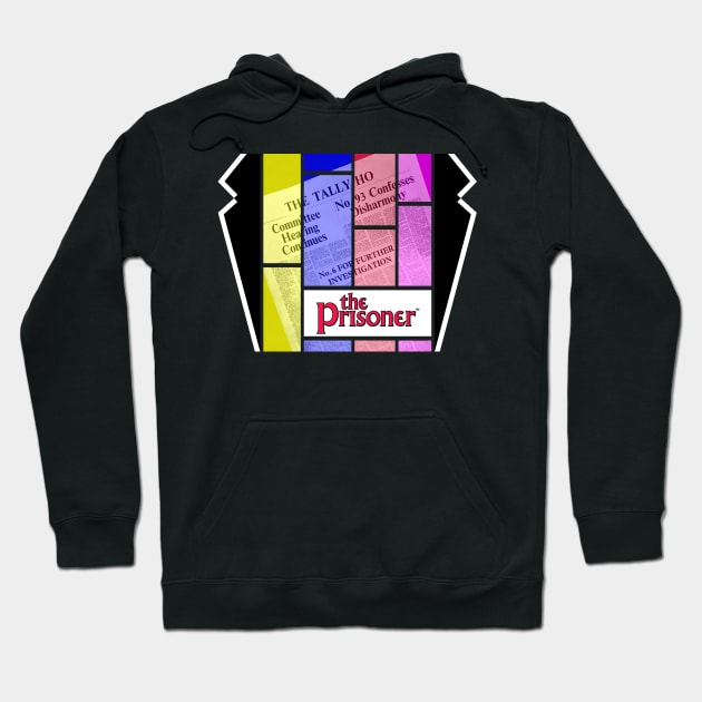 THE PRISONER - THE TALLY HO Hoodie by kooldsignsflix@gmail.com